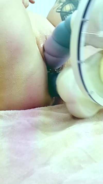 It starts with Chance in the Pussy, moves to chance in the ass, and then I just had to DP with Chance and Mystic...all on the Machine, of course...😇