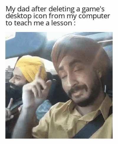 Not so fast, old man