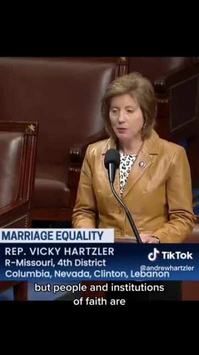 Vicky Hartzler’s gay nephew Andrew posted about his aunt crying over gay marriage on the House floor