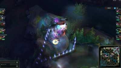 My solo pentakill nearly got stolen