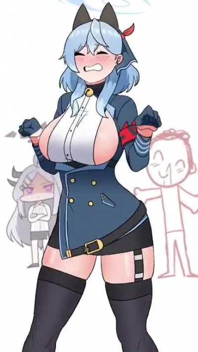 Will only do it for Sensei (Ako, Hina & Sensei - @Zeroku777)