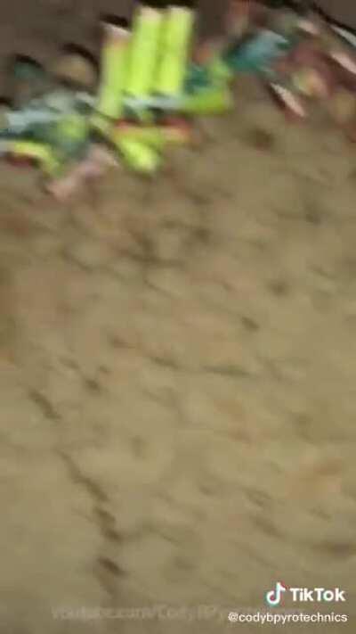 Near exponential increase in chaos