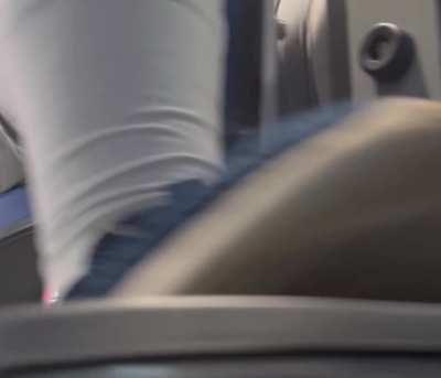 Huge cockhead bulge at the gym on the hip adductor machine [M] 🥵😈