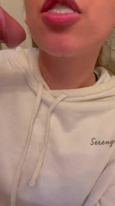 Can’t forget to get my nightly load :)