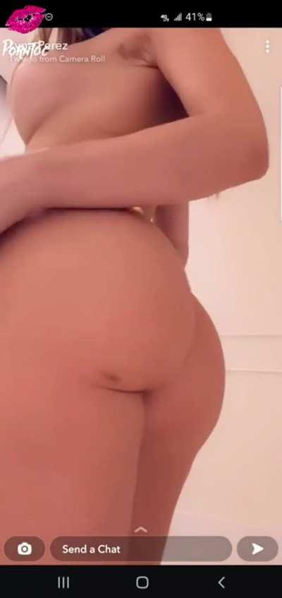 Lyna Perez Nude Stripping snapchat compilation