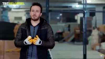 “Yenilebilir çöpler nasıl seçilmeli” temalı TRT programı.