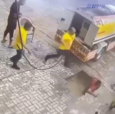 Floor is lava challenge!