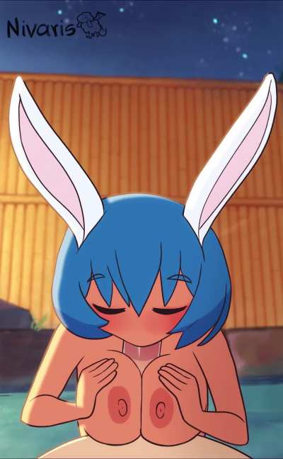 Bunny Girl Outdoors Paizuri 