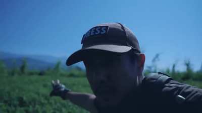 Karen National Liberation Army (ethnic rebel group) attack a Myanmar (Burmese) Tatmadaw junta army base- extract from a 2025 amateur Thai documentary