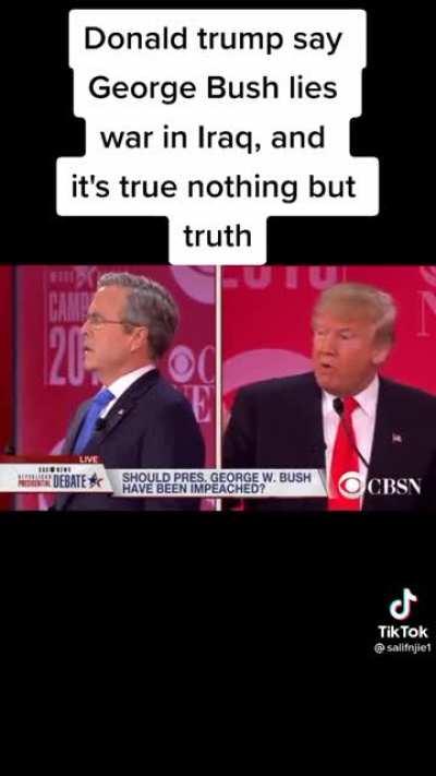 Trump was based 😳😳