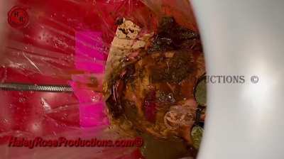 Enema Onto Slave's Face! Scat Warning!