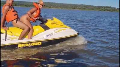 Not sure if this is a violation of any watercraft driving rules