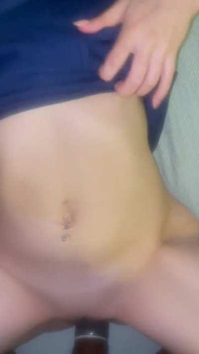 Letting my [F]avorite doctor rearrange my organs during our lunch break, while hubby jerked off to the video at his job