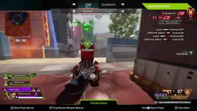 This is the craziest playable spot I’ve ever seen. I guess we have to look up now?