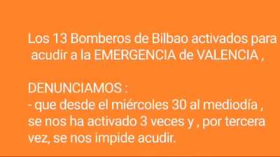 “Es la tercera vez que se nos activa, y por tercera vez se nos impide acudir a Valencia”