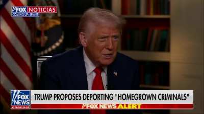 Trump to Fox on deporting Americans to a gulag in El Salvador: 