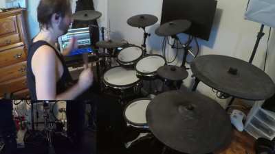 Trivium had a little drummer shakeup recently so I figured I'd cover one of their new songs Bury Me With My Screams