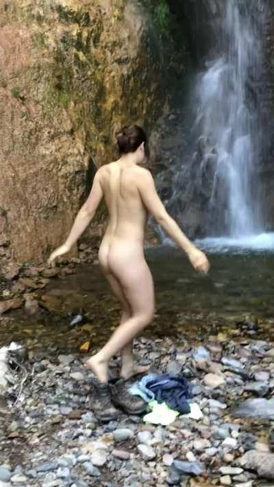 Naked adventures in an enchanted waterfall.