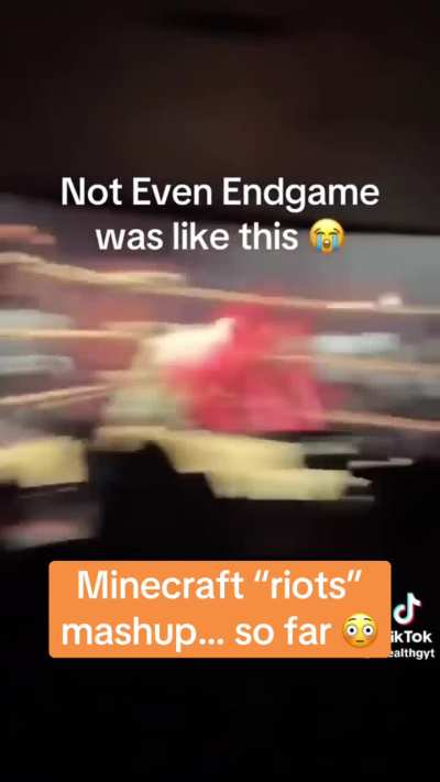 Minecraft “riots” on opening night… so far 😳
