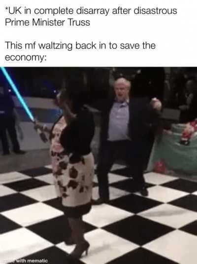 BoJo about to save the world economy