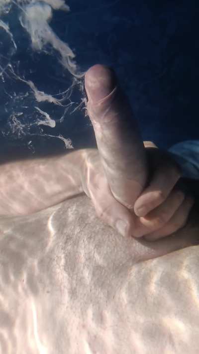 27 water was cold but couldn't resist nutting in it