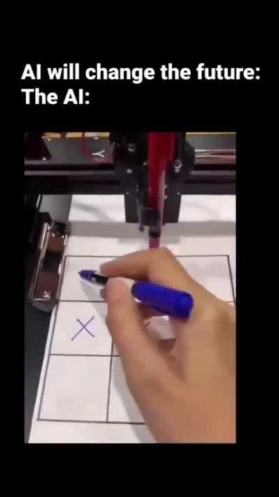 This proves that AI is not smarter than humans! 😅