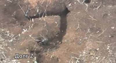 RU POV - fallen soldiers of Armed Forces of Ukraine . The body of a soldier is dragged out.