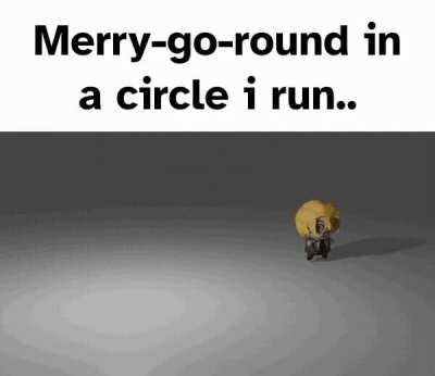 Round and round we go