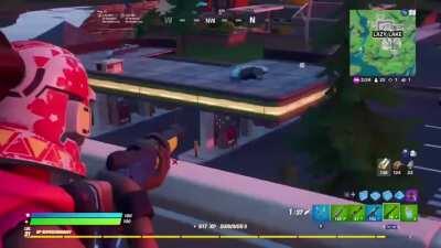 I forgot that hunting rifles made gas stations instantly blow up, leading to one of my favourite kills of all time :D