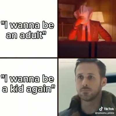 Only if I could turn the clock back and be a kid again