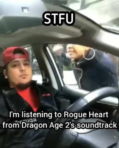 Stfu, I'm listening to the best soundtrack in the series.