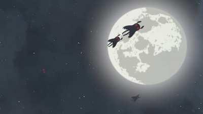 A little animation of a flock of mothmen I made today with Procreate / Premier Pro