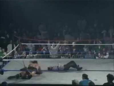 Mike Awesome tries a splash