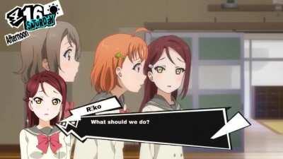 Love Live Sunshine x Persona 5 : Mari’s Deal