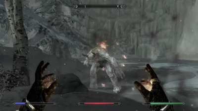 The dramatic death of this frost giant