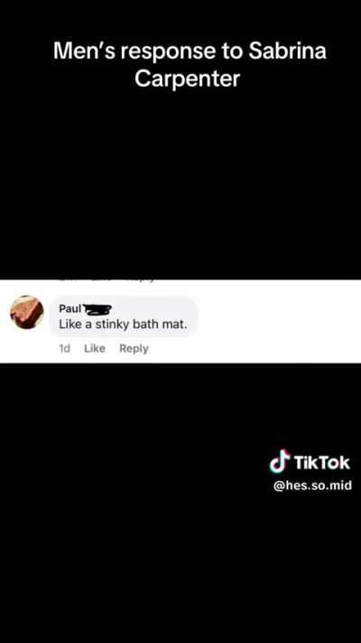 Men Responding to Sabrina Carpenter's Grammy Performance