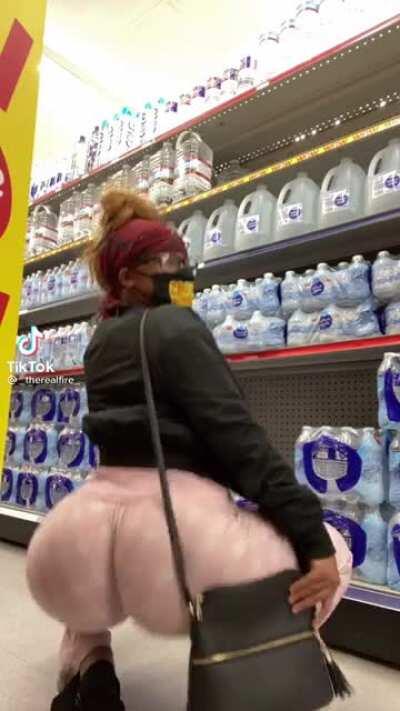 When I'm thirsty, I always love finding cheeks in the water aisle