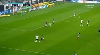 Em sua volta ao Corinthians o cara chega fazendo um golaço desse? O HOMEM ESTÁ DE VOLTA