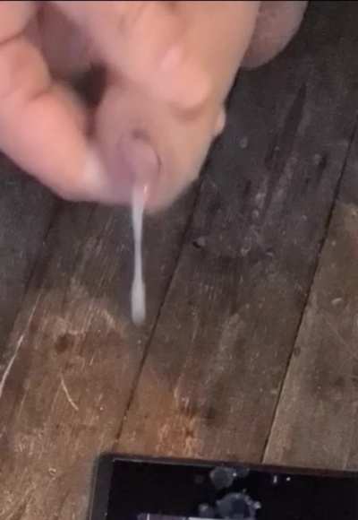 Always amazed by how much cum my body develops in 24h....