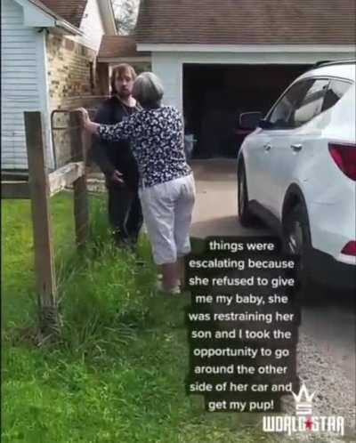 People who steal dogs are the scum of the earth