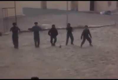 USA soldiers training Afghan soldiers