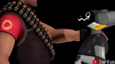 Heavy and becomes friends with proto