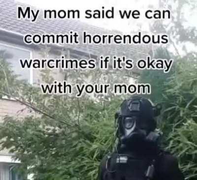 Is mom code word for IDF