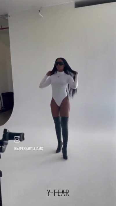 Nafessa Williams Y Fear BTS 