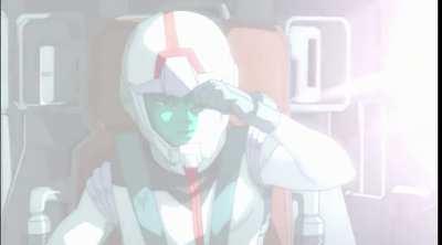 Hello kitty appears [Gundam vs Hello Kitty]