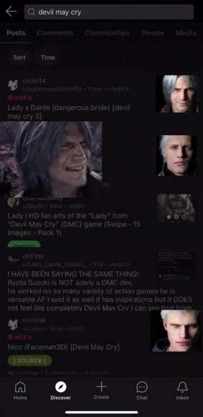 POV you tried to look for the Devil May Cry Subreddit not knowing it shutdown