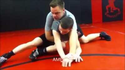 American vs Russian Wrestling