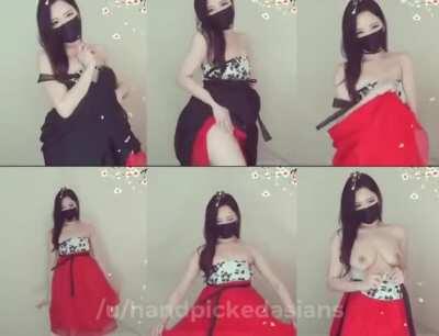 KBJ Ruru 루루 Returns Again Stunning the Audience with a Sexy Twist on Korean Traditional Clothing, Music, and Dance