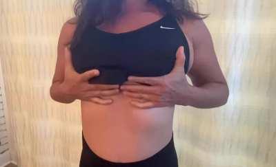 How’s my tit drop game… 🔥?