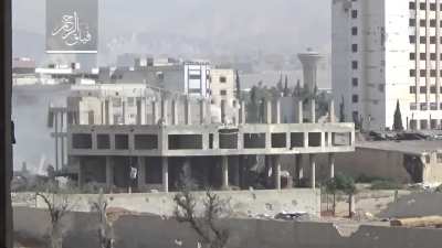 Compilation of Syrian Rebels using jury-rigged/improvised weapons and vehicles, along with recoilless rifles against the SAA and ISIS. (2013-2017)